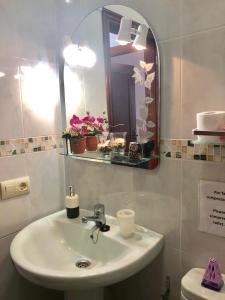 Ένα μπάνιο στο Apartamento Casco La Estrella, cerca de Garachico