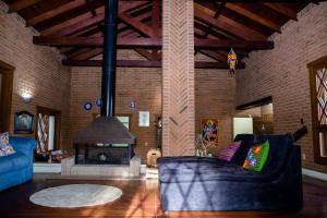 Posezení v ubytování OM B&B + Spa