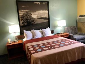 Voodi või voodid majutusasutuse Super 8 by Wyndham Union Gap Yakima Area toas