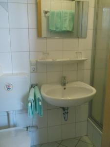 Koupelna v ubytování Gasthaus zum Schwanen