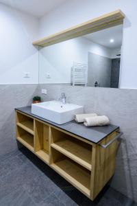 Koupelna v ubytování Residence Stefansdorf