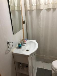 Et badeværelse på Cabañas los Canelos