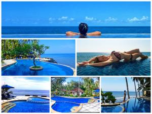 Bazén v ubytování Agung Bali Nirwana Villas and Spa nebo v jeho okolí