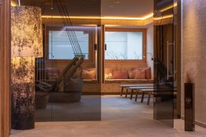 Posezení v ubytování Appartement Zillertal Klee mit Restaurant KleemenTine