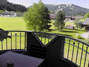 Balcony o terrace sa Appartements Jäger