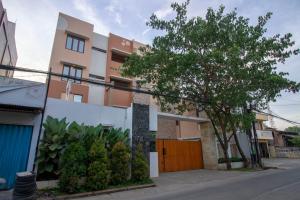Edifici on està situat l'hostal o pensió
