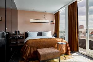 Cama o camas de una habitación en Sir Albert Hotel