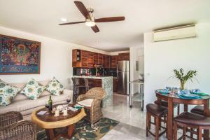 Kuchyň nebo kuchyňský kout v ubytování Departamento Aria Ocean + 11 fotografií