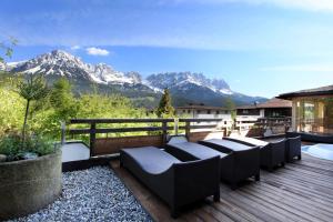 Widok na góry z tego hotelu