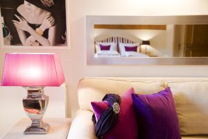Cama o camas de una habitación en Das Georg Boutique-Hotel