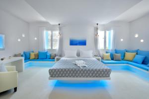 Posezení v ubytování Elegant Mykonos