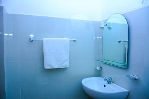 Koupelna v ubytování Hotel Kiyara