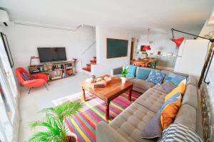 Posezení v ubytování Duplex Casco Antiguo