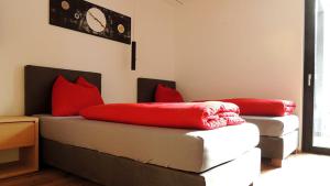 A bed or beds in a room at Residence Moritz