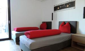 A bed or beds in a room at Residence Moritz