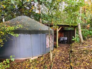 Cotswolds Camping at Holycombe外面的花园
