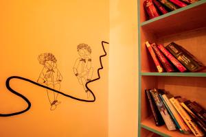 The library in the hostel