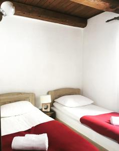 En eller flere senge i et værelse på Mountain Pearl Velebit