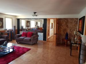 Posezení v ubytování Residencial mi Casa