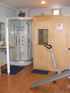 Fitness centrum a/nebo fitness zařízení v ubytování Hotel Camino Real