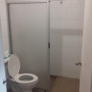 A bathroom at Hotel Nogal