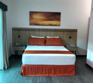 Letto o letti in una camera di Hotel Mar Azul