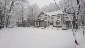 Hakuba Matata Lodge v zimě