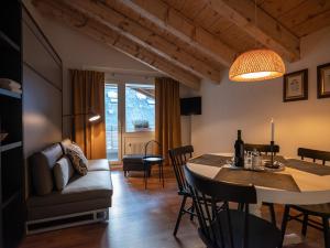 Posezení v ubytování Malteserhaus Zermatt