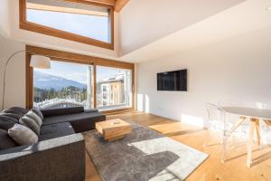 Posezení v ubytování LAAX Homes - Taviarna Laax 2,14