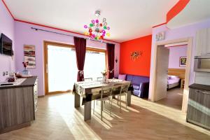 Køkken eller tekøkken på Cà del Romeo