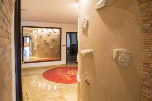 Koupelna v ubytování Hotel Gundl Alm
