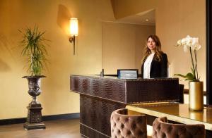 Vstupní hala nebo recepce v ubytování San Firenze Suites & Spa
