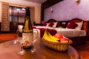 A seating area at Samsara Boutique Hotel