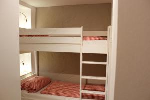 Krevet ili kreveti na kat u jedinici u objektu Ferienwohnung Emde