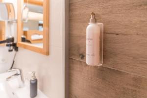 Koupelna v ubytování Das kleine Bio Hotel Tiefenbach + 37 fotografií