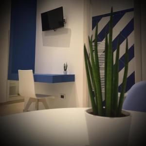 TV a/nebo společenská místnost v ubytování B&B Luna per te