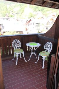 Balkon lub taras w obiekcie Appartement Azalea Oetz