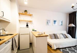 Kuchyňa alebo kuchynka v ubytovaní Arkadia Chillout Apartment