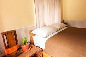 Letto o letti in una camera di Papachos Hostel