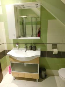 Koupelna v ubytování Apartmánový Penzión Bojnice