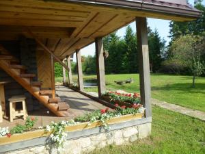 Zahrada ubytování Guest House Ziedkalni