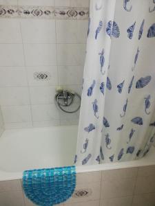 Koupelna v ubytování Blue Horizon (Boukari)