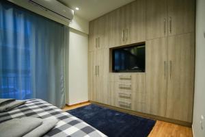 Postel nebo postele na pokoji v ubytování El Pacífico