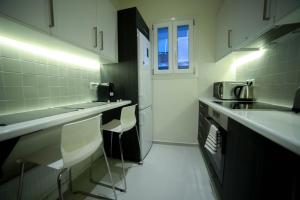 Kuchyň nebo kuchyňský kout v ubytování El Pacífico