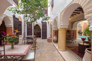 Restaurace v ubytování Riad Itrane