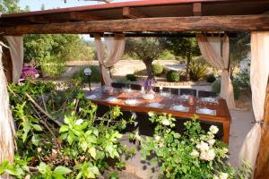 A garden outside Can Vich