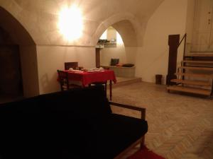Posezení v ubytování B&b Il Cortile