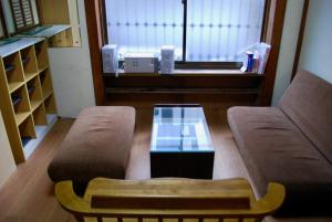 Χώρος καθιστικού στο Nomad Hostel Classic