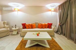 Predel za sedenje v nastanitvi Core Hotel