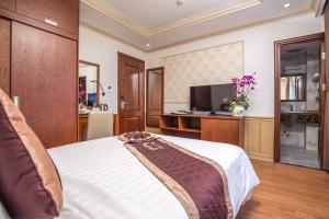 Μια τηλεόραση ή/και κέντρο ψυχαγωγίας στο Roy Dala Hotel